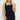 Sleeveless Square Neck Knit Mini Dress by Balec Group