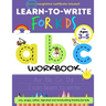 Learn to Write For Kids ABC Workbook: A Workbook For Kids to Practice Pen Control, Line Tracing, Letters, Shapes and More! (ABC Activity Book)