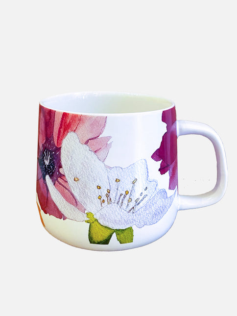 Porcelain Mug:  Cactus Flowers by India & Purry