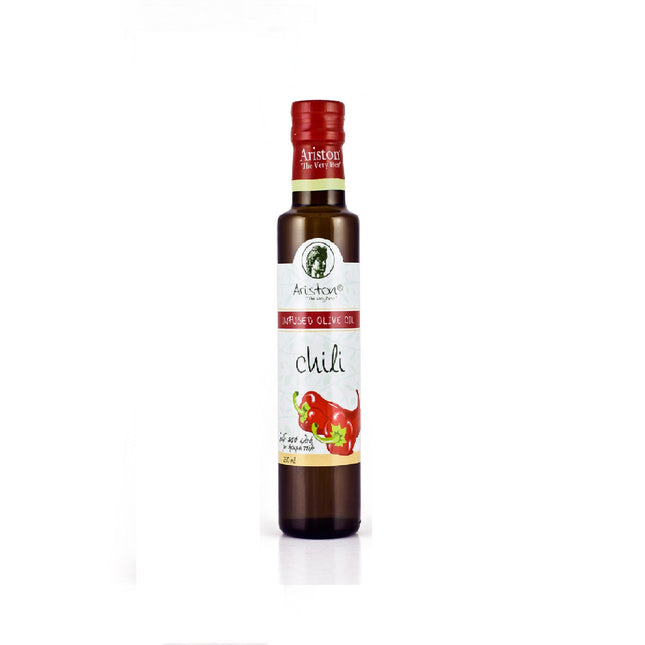 Chili Infused Olive oil 8.45 fl.oz by Alpha Omega Imports