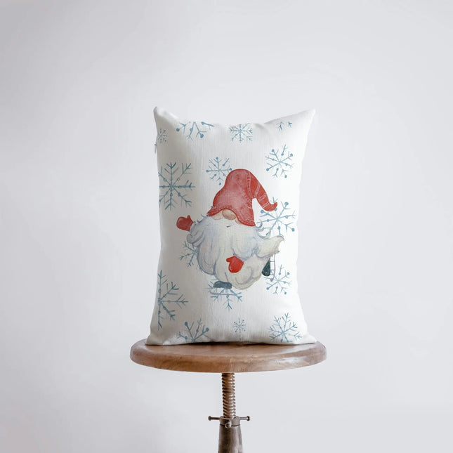 Christmas Gnome Red Had | 12x18 | Christmas Throw Pillow | Merry Christmas | Throw Pillow | Home Décor | Christmas Décor | Christmas Gift by UniikPillows