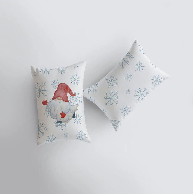 Christmas Gnome Red Had | 12x18 | Christmas Throw Pillow | Merry Christmas | Throw Pillow | Home Décor | Christmas Décor | Christmas Gift by UniikPillows