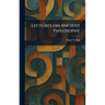 Lectures on Ancient Philosophy