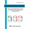 Flow control of thermal convection using thermo electro hydrodynamic forces in a cylindrical annulus