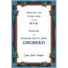 Additions and Corrections to the W.P.A. Inventory of Hamilton County, Ohio: Cincinnati