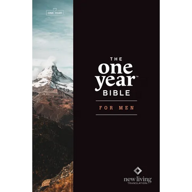 NLT the One Year Bible for Men (Softcover)