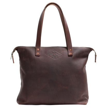 Lifetime Zippered Tote - Pebble by Lifetime Leather Co