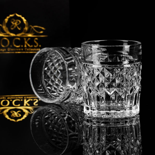 The Privilege Collection - Prestige Glasses by R.O.C.K.S. Whiskey Chilling Stones