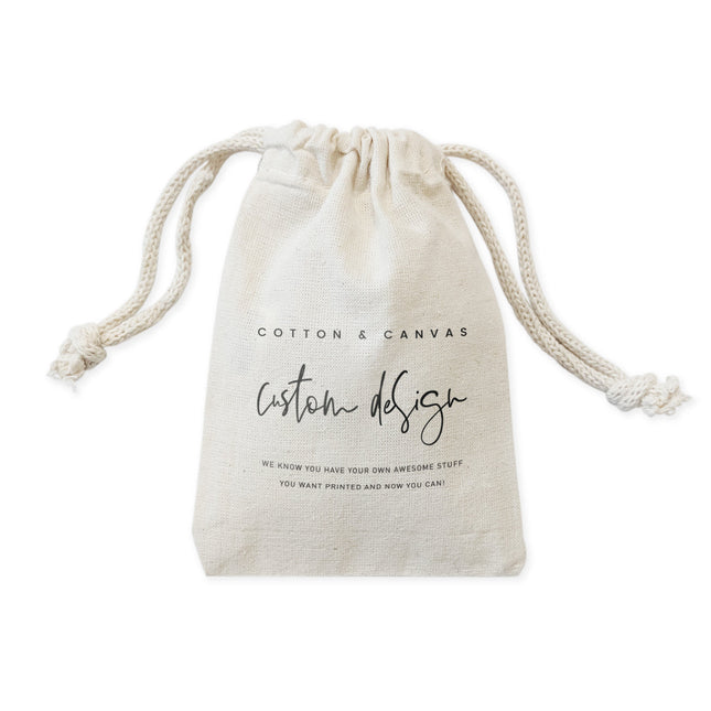 Custom Favor Bags by The Cotton & Canvas Co.