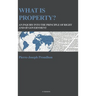 What is property?: An inquiry into the principle of right and of government