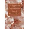 Die Ägyptischen Personennamen, Band II