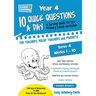 Lizard Learning 10 Quick Questions A Day Year 4 Term 4