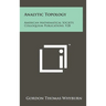 Analytic Topology: American Mathematical Society, Colloquium Publications, V28