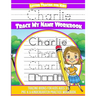 Charlie Letter Tracing for Kids Trace my Name Workbook: Tracing Books for Kids ages 3 - 5 Pre-K & Kindergarten Practice Workbook