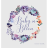 Baby in Bloom, Baby Shower Guest Book (hardback)