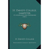 St. David's College, Lampeter: Its Assailants And Defenders (1851)