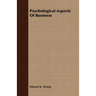 Psychological Aspects Of Business