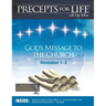 Precepts for Life Study Companion: God's Message to the Church (Revelation)