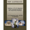 Hotema V. U S U.S. Supreme Court Transcript of Record with Supporting Pleadings