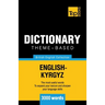 Theme-based dictionary British English-Kyrgyz - 3000 words