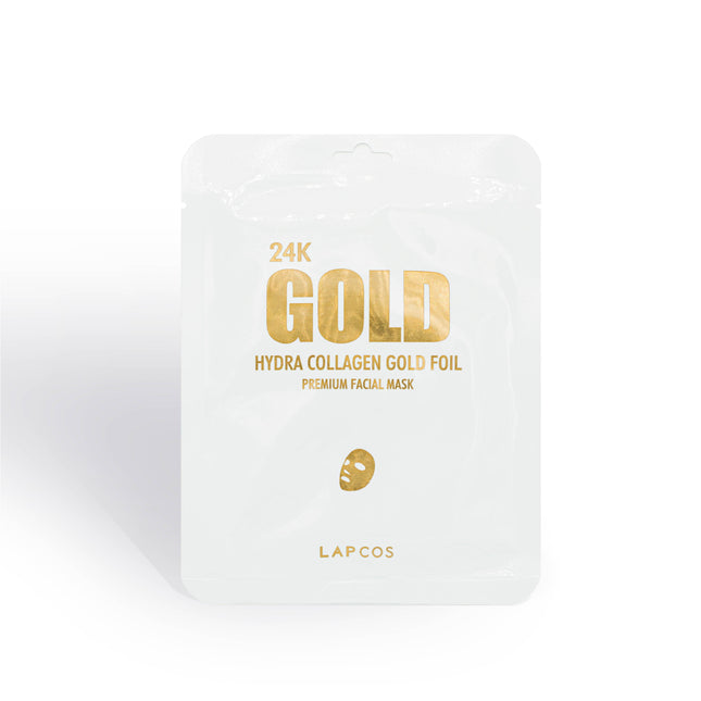 24K Gold Foil Premium Face Mask by LAPCOS