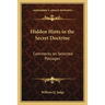 Hidden Hints in the Secret Doctrine: Comments on Selected Passages