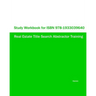 Study Workbook for ISBN 978-1933039640 Real Estate Title Search Abstractor Training