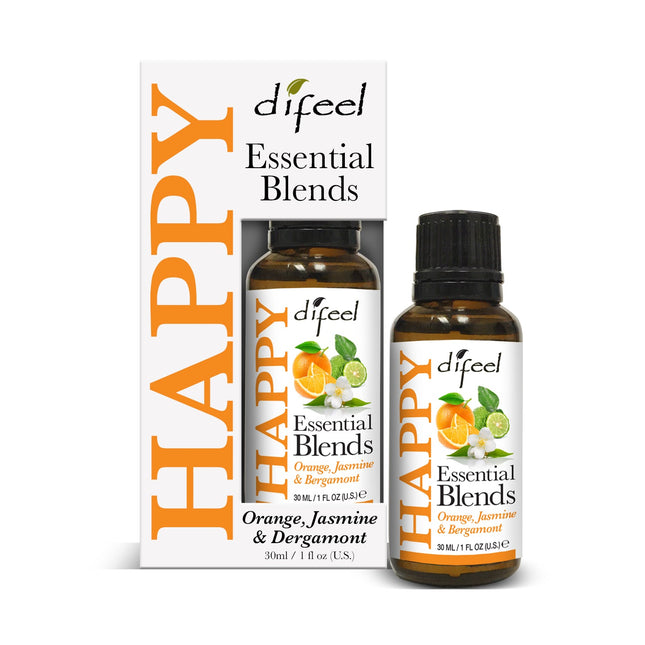 Difeel 100% Natural Essential Oil Blends - Happy 1 oz. by difeel - find your natural beauty