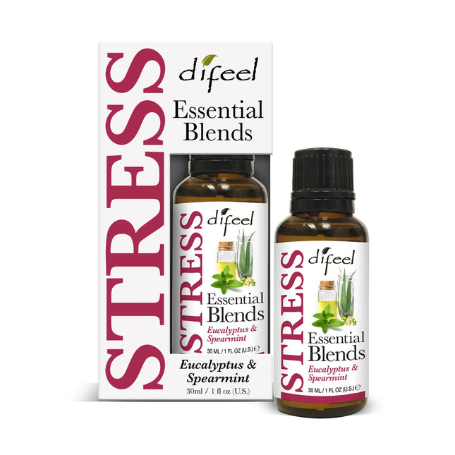 Difeel 100% Natural Essential Oil Blends - Stress 1 oz. by difeel - find your natural beauty
