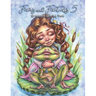 Fairy and Fantasy 5 Grayscale Coloring Book