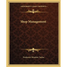 Shop Management