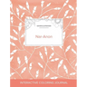 Adult Coloring Journal: Nar-Anon (Nature Illustrations, Peach Poppies)