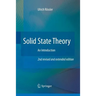 Solid State Theory: An Introduction