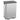2 x 8 Gal Dual Compartment Trash Can-Silver