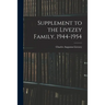 Supplement to the Livezey Family, 1944-1954