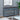 Retro Design Console Table with Two Open Shelves, Pine Solid Wood Frame and Legs for Living Room (Antique Navy+Espresso)