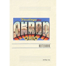 Vintage Lined Notebook Greetings from Akron