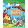 Easter coloring book for kids: Ages 4-8. Cute and fun images, bunnies, eggs, easter baskets, and everything easter and spring.
