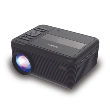 150" Home Theater LCD Projector Combo with Built-In DVD Player