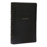 Nkjv, Reference Bible, Personal Size Large Print, Leathersoft, Black, Thumb Indexed, Red Letter Edition, Comfort Print: Holy Bible, New King James Ver