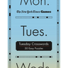 New York Times Games Tuesday Crosswords: 50 Easy Puzzles