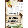 8x8 Word Search Travel Size Volume 1: 5"x 8" Pocket Size Fun Puzzlers Pocket Size Books/Easy and Medium Difficulty