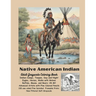 Native American Indian Adult Grayscale Coloring Book: Indian Camps, Teepee Day and Night, Eagles, Horses, Walks with Wolves, Buffalo, Moose, Bears: Oh
