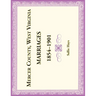 Mercer County, West Virginia Marriages 1854-1901