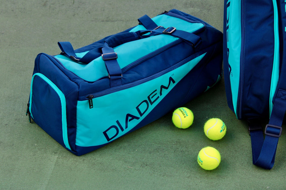 Diadem Tour Elevate Duffel Bag (Teal/Navy) by Diadem Sports
