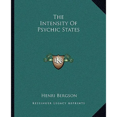 The Intensity Of Psychic States