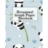 Hexagonal Graph Paper Notebook: Hexagon Composition Notepad (.5" per side) For Drawing, Doodling, Crafting, Tilting, Quilting, Gaming & Mosaic Decorin