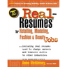 Real-Resumes for Retailing, Modeling, Fashion & Beauty Jobs
