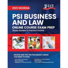 2023 Georgia PSI Business and Law Exam Prep: 2023 Study Review & Practice Exams