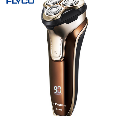 Flyco 3D floating head Rechargeable Portable body washable Electric Shaver Led Light Fast Charge FS379